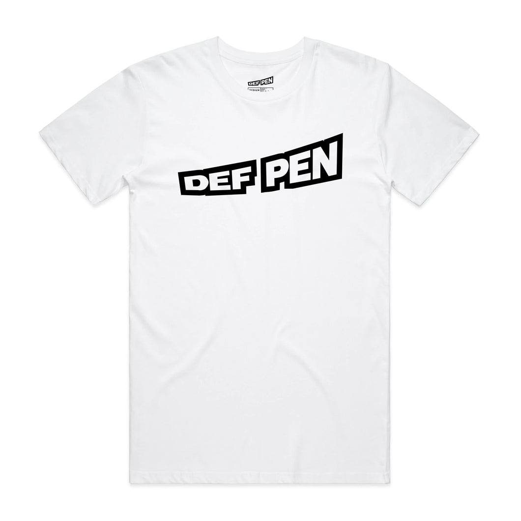 Def Pen Logo Tee (WHITE)