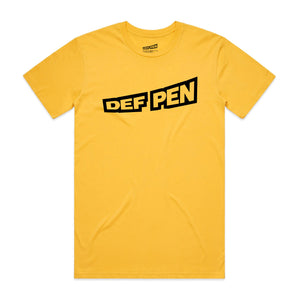 Def Pen Logo Tee (YELLOW)
